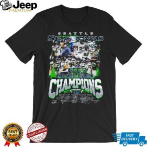 Seattle Seahawks 2025 NFC West Division Champions Commemorative Shirt