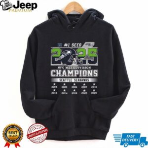 Seattle Seahawks NFC West Division Champions T Shirt