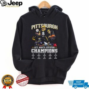 Pittsburgh Steelers AFC North Division Champions T Shirt