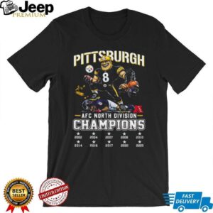 Pittsburgh Steelers AFC North Division Champions T Shirt