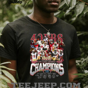 Gold Rush Glory San Francisco 49ers NFC West Title T Shirt Gold Rush Glory San Francisco 49ers NFC West Title T Shirt