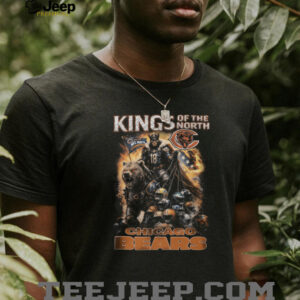 Chicago Bears Kings of the North 2025 NFC North Champions T Shirt Chicago Bears Kings of the North 2025 NFC North Champions T Shirt