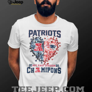 New England Patriots 2025 AFC East Division Champions T Shirt