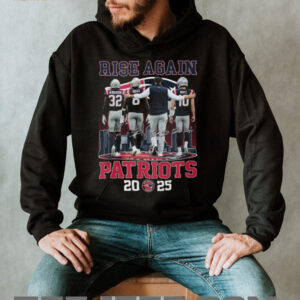 New England Patriots Rise Again 2025 Signatures T Shirt