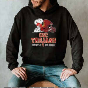 USC Trojans x Snoopy Forever Win or Lose T Shirt