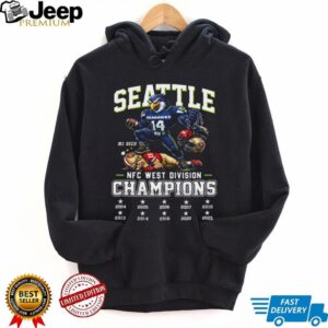 Seattle Seahawks NFC West Division Champions 2025 T Shirt