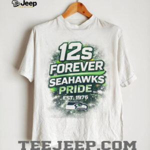 12s Forever Seattle Seahawks Pride Est. 1976 Distressed Fan Shirt