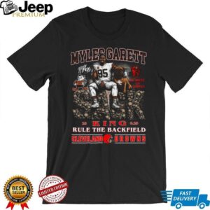 Myles Garrett Cleveland Browns Sack King Rule The Backfield T Shirt