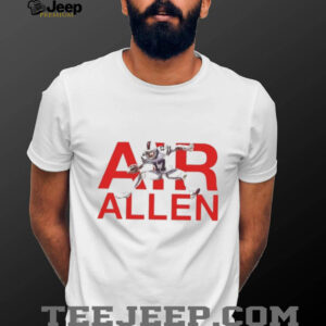 Air Allen Josh Allen Buffalo Football Leap Signature T Shirt
