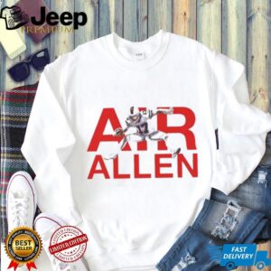 Air Allen Josh Allen Buffalo Football Leap Signature T Shirt