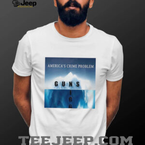 America’s Crime Problem Iceberg Concept Graphic T Shirt America’s Crime Problem Iceberg Concept Graphic T Shirt