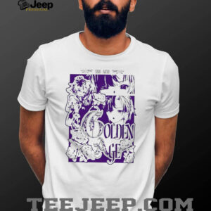 Anime Manga Style “Golden Age” Purple Graphic Aesthetic Streetwear Tee Anime Manga Style “Golden Age” Purple Graphic Aesthetic Streetwear Tee