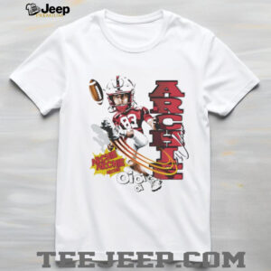 Archie #83 Football Player Cartoon T Shirt Custom Sports Graphic