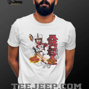 Archie #83 Football Player Cartoon T Shirt Custom Sports Graphic