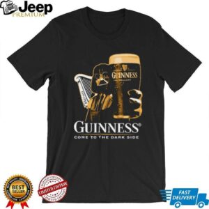 Guinness Beer Come To The Dark Side Darth Vader Mashup T Shirt