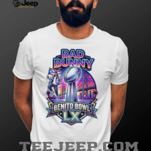 Bad Bunny Benito Bowl LX 2026 Championship Trophy T shirt