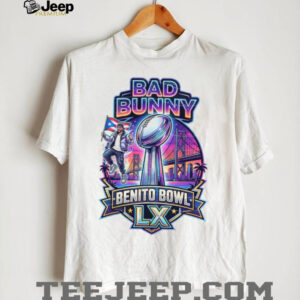 Bad Bunny Benito Bowl LX 2026 Championship Trophy T shirt