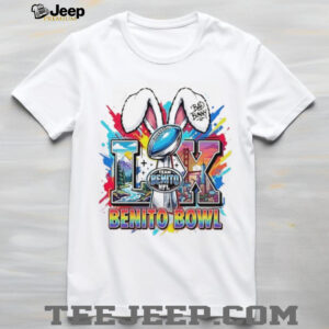 Bad Bunny Benito Bowl NFL Super Bowl LXI Colorful Graphic Shirt Bad Bunny Benito Bowl NFL Super Bowl LXI Colorful Graphic Shirt