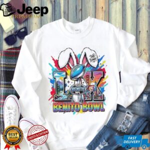 Bad Bunny Benito Bowl NFL Super Bowl LXI Colorful Graphic Shirt