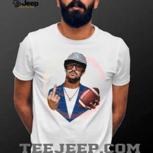 Bad Bunny Holding Football Middle Finger Aesthetic Urban Style T Shirt Bad Bunny Holding Football Middle Finger Aesthetic Urban Style T Shirt