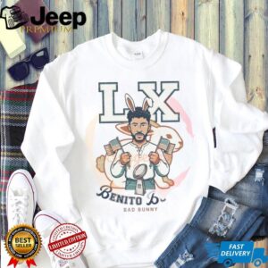 Bad Bunny LX Super Bowl Halftime Show Artist Illustration T shirt