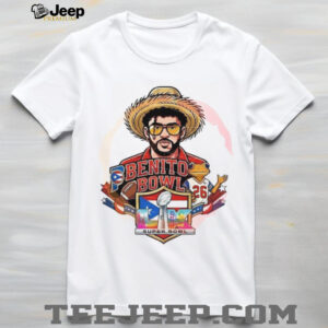 Bad Bunny Super Bowl LX Puerto Rico Flag Sun Hat T shirt