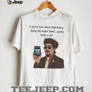 Bad Bunny Super Bowl Vicks Vaporub Parody Humor Graphic Shirt Bad Bunny Super Bowl Vicks Vaporub Parody Humor Graphic Shirt