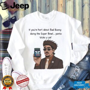 Bad Bunny Super Bowl Vicks Vaporub Parody Humor Graphic Shirt
