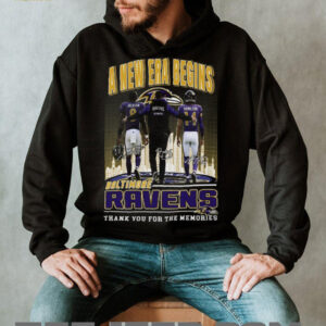 Baltimore Ravens A New Era Begins Jackson Hamilton Memories T Shirt