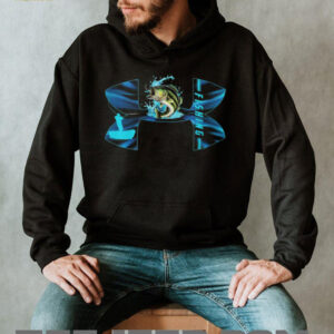 Bass Fishing Splashing Fish Sport Graphic T Shirt Bass Fishing Splashing Fish Sport Graphic T Shirt