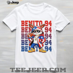 Benito 94 Bad Bunny Rabbit Puerto Rico Flag Outfit T shirt Benito 94 Bad Bunny Rabbit Puerto Rico Flag Outfit T shirt