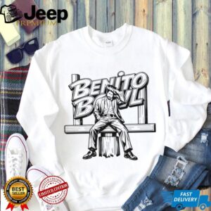 Benito Bowl Bad Bunny Sitting T shirt Super Bowl 2026 T shirt Benito Bowl Bad Bunny Sitting T shirt Super Bowl 2026 T shirt