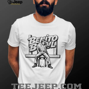 Benito Bowl Bad Bunny Sitting T shirt Super Bowl 2026 T shirt