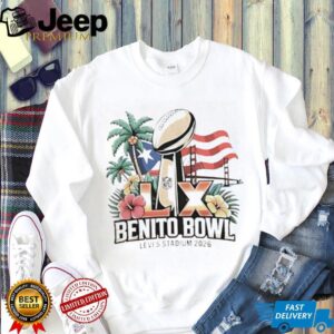 Benito Bowl Levi's Stadium 2026 Tropical NFL Fan T Shirt