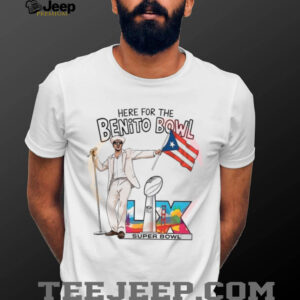Benito Bowl Super Bowl LX 2026 Puerto Rico Flag T Shirt T shirt