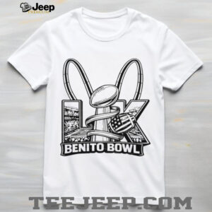 Benito Bowl Super Bowl LX Trophy T shirt 2026 Football T shirt