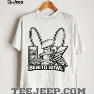 Benito Bowl Super Bowl LX Trophy T shirt 2026 Football T shirt