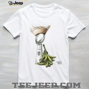Benito Bowl Super Bowl Trophy with Sombrero and Bananas T Shirt Benito Bowl Super Bowl Trophy with Sombrero and Bananas T Shirt