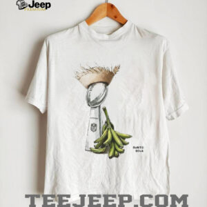 Benito Bowl Super Bowl Trophy with Sombrero and Bananas T Shirt