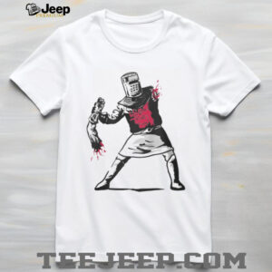 Black Knight Armless Flesh Wound Monty Python Graphic T Shirt Black Knight Armless Flesh Wound Monty Python Graphic T Shirt
