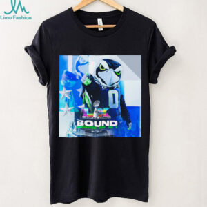 Blitz Mascot Super Bowl LX Bound Seattle Football Fan Tee Blitz Mascot Super Bowl LX Bound Seattle Football Fan Tee