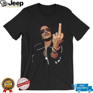 Bruno Mars Middle Finger Vintage Graphic Aesthetic Unisex T Shirt Bruno Mars Middle Finger Vintage Graphic Aesthetic Unisex T Shirt