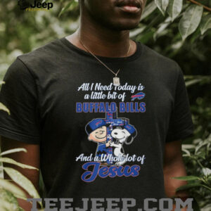 Buffalo Bills Charlie Brown and Snoopy Jesus Faith Football Shirt Buffalo Bills Charlie Brown and Snoopy Jesus Faith Football Shirt
