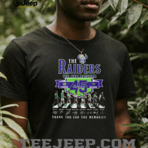 Canberra Raiders 45 Seasons 1982 2026 Legend Signatures T Shirt Canberra Raiders 45 Seasons 1982 2026 Legend Signatures T Shirt