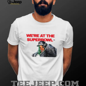 Cardi B We’re at the superbowl New England Patriots shirt