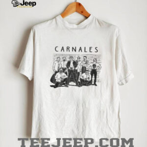 Carnales Chicano Style Gangster Group Illustration White T Shirt Carnales Chicano Style Gangster Group Illustration White T Shirt