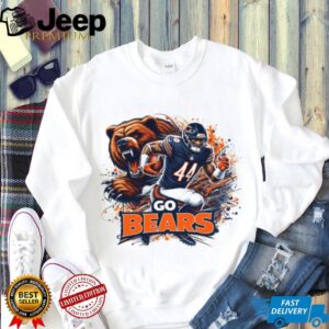 Chicago Bears Football Grizzly Bear Action Sports Fan T Shirt Chicago Bears Football Grizzly Bear Action Sports Fan T Shirt