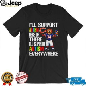 Chicago Bears Mascot Autism Awareness Puzzle Ribbon T Shirt Chicago Bears Mascot Autism Awareness Puzzle Ribbon T Shirt
