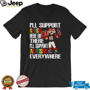 Cincinnati Bengals Mascot Autism Awareness “I’ll Support” Shirt Cincinnati Bengals Mascot Autism Awareness “I’ll Support” Shirt