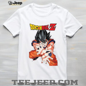Classic Dragon Ball Z Goku Kamehameha Action Tee Classic Dragon Ball Z Goku Kamehameha Action Tee